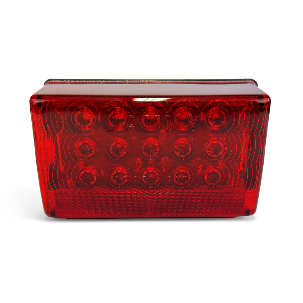 Lumière de position LED gauche 6 1/8" x 3 5/8" rouge pour véhicule récréatif - RecreaShop