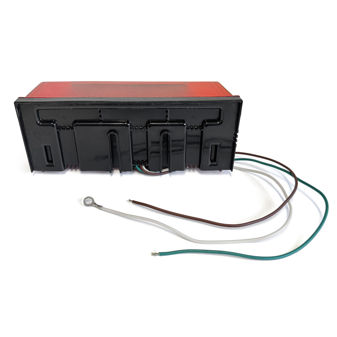 Lumière de position LED droit 8" x 2 3/4" rouge pour véhicule récréatif - RecreaShop