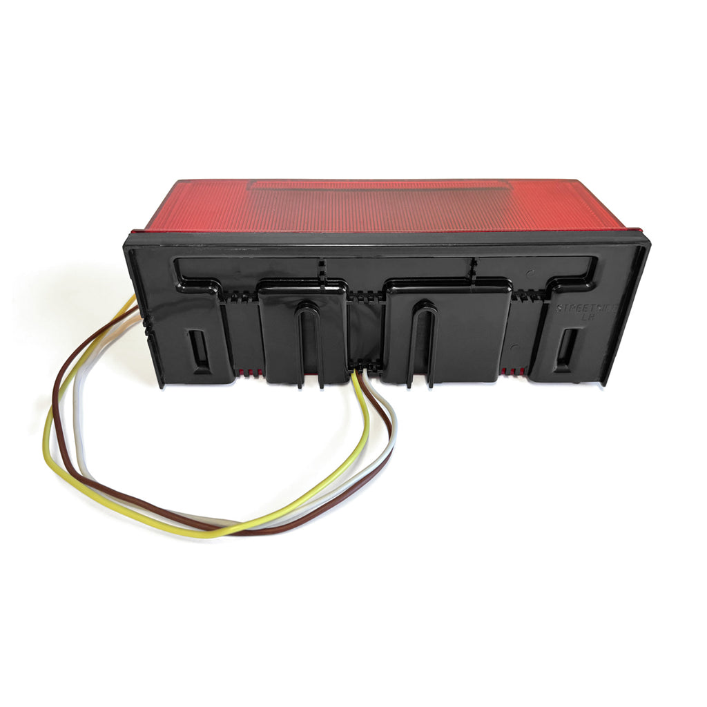 Lumière de position LED gauche 8" x 2 3/4" rouge pour véhicule récréatif - RecreaShop
