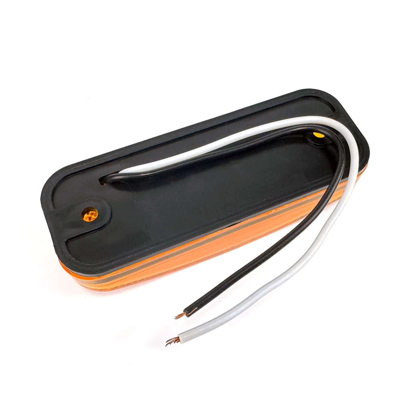 Lumière de gabarit LED 4" x 1 1/2" ambre 2 diodes (sans support) - RecreaShop
