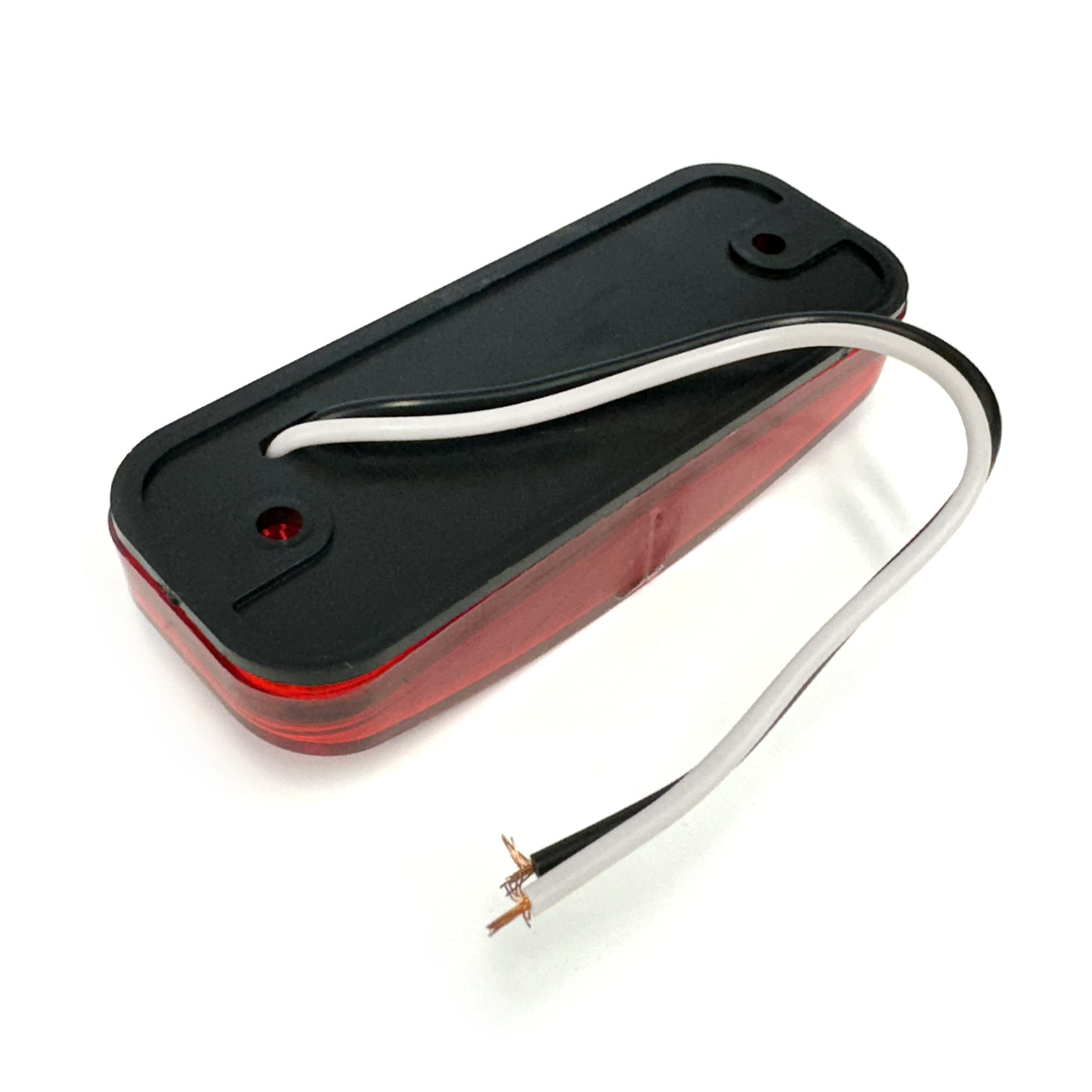 Lumière de gabarit LED 4" x 1 1/2" rouge 2 diodes (sans support) - RecreaShop