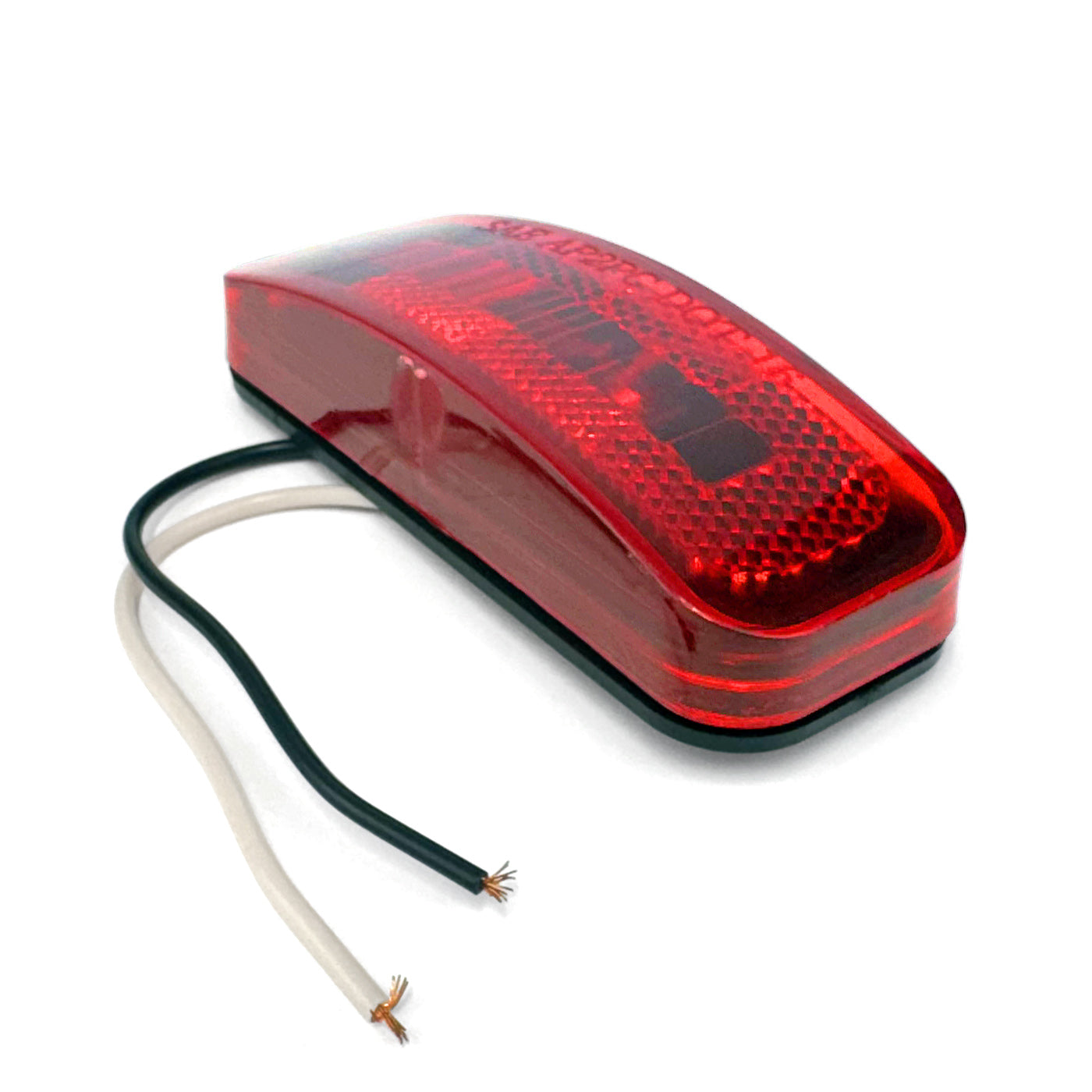 Lumière de gabarit LED 4" x 1 1/2" rouge 2 diodes (sans support) - RecreaShop