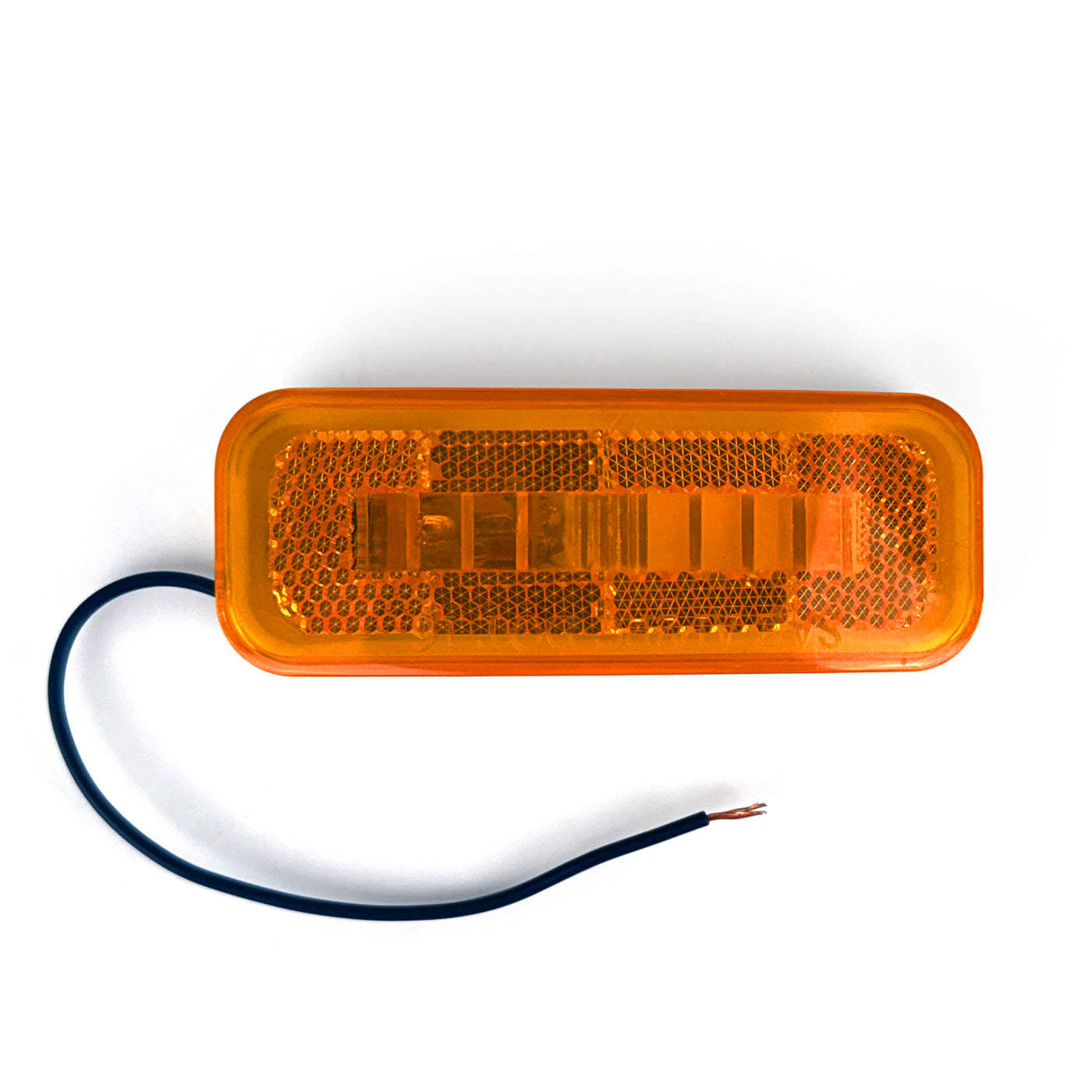 Lumière de gabarit inc. 4" x 1 1/2" ambre (sans support) - RecreaShop