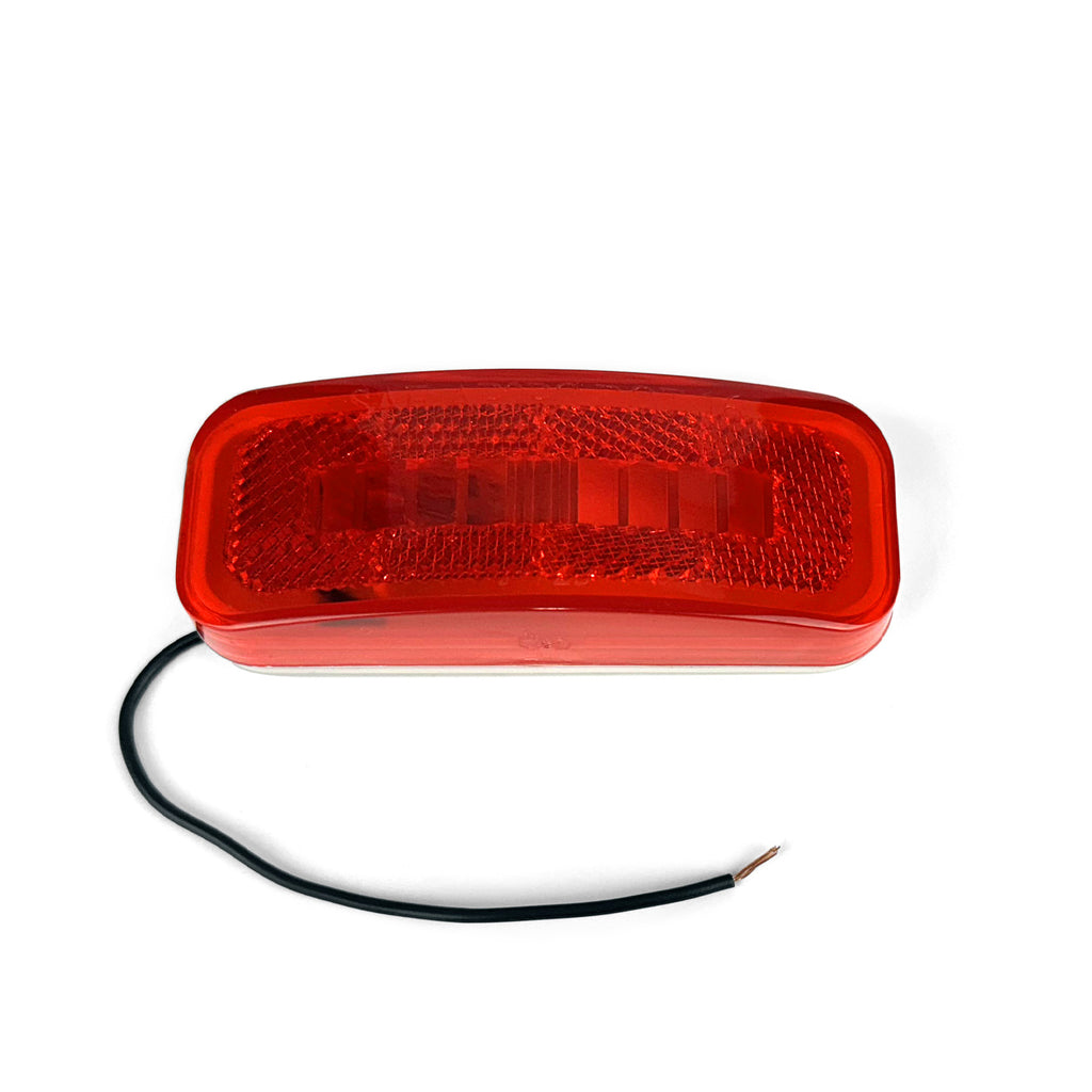 Lumière de gabarit inc. 4" x 1 1/2" rouge (sans support) - RecreaShop