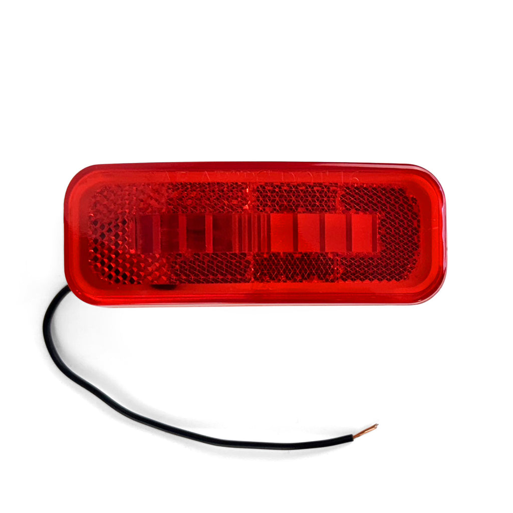 Lumière de gabarit inc. 4" x 1 1/2" rouge (sans support) - RecreaShop