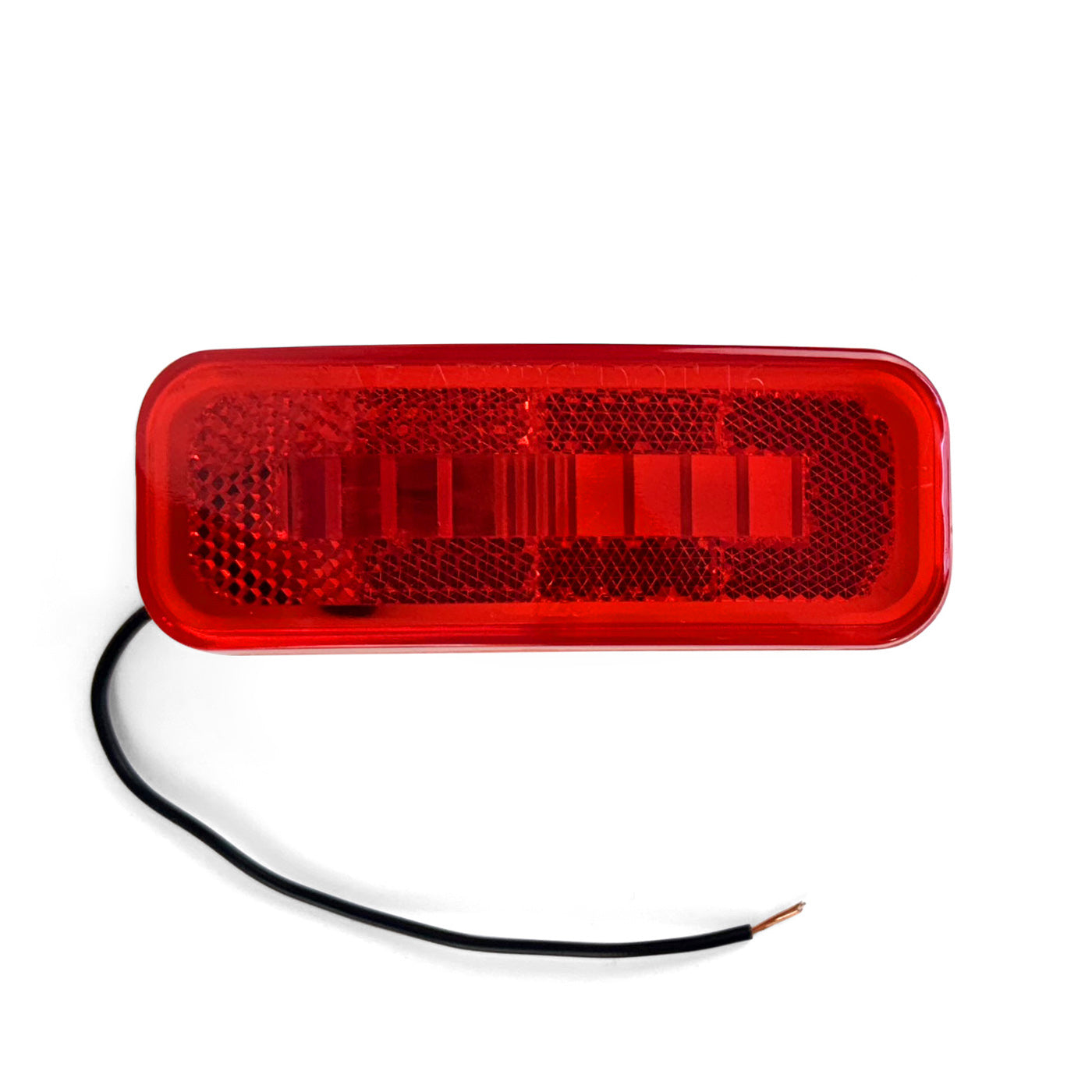 Lumière de gabarit inc. 4" x 1 1/2" rouge (sans support) - RecreaShop