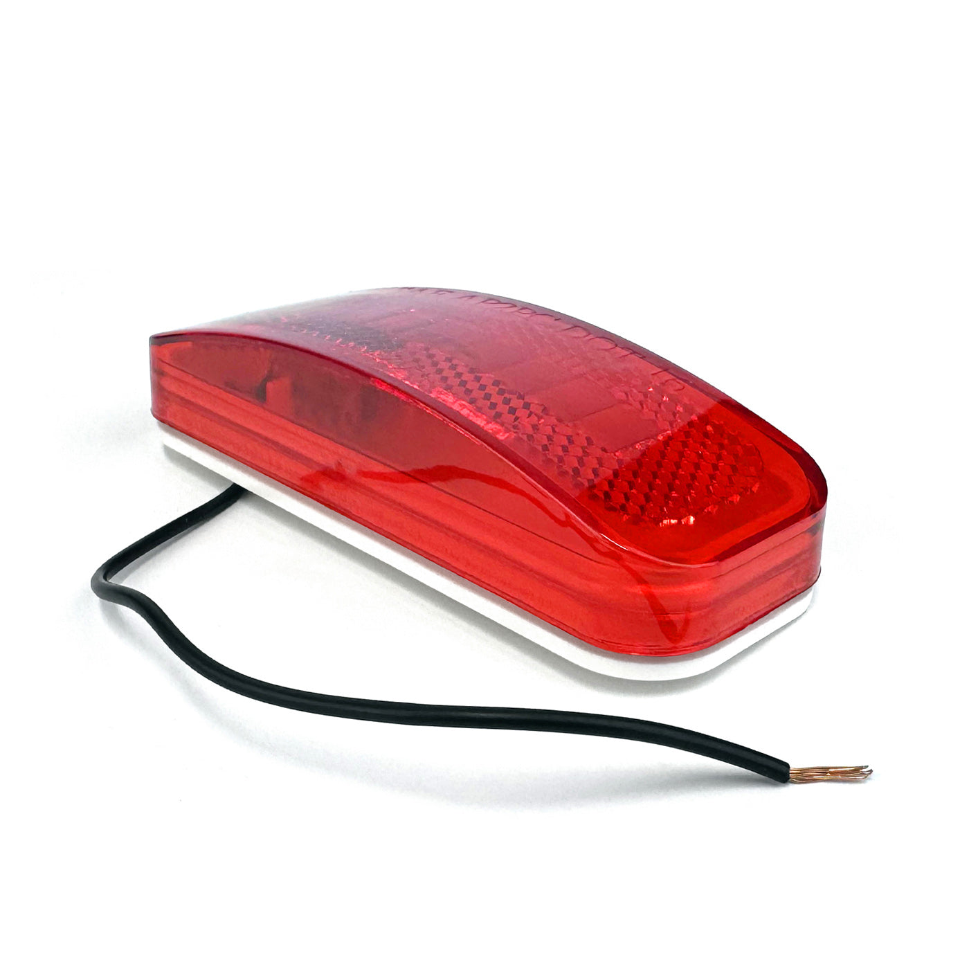 Lumière de gabarit inc. 4" x 1 1/2" rouge (sans support) - RecreaShop