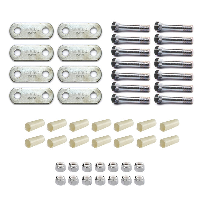 Quincaillerie double 2K-3,5K sans main d'attache avec bushings de nylon - RecreaShop