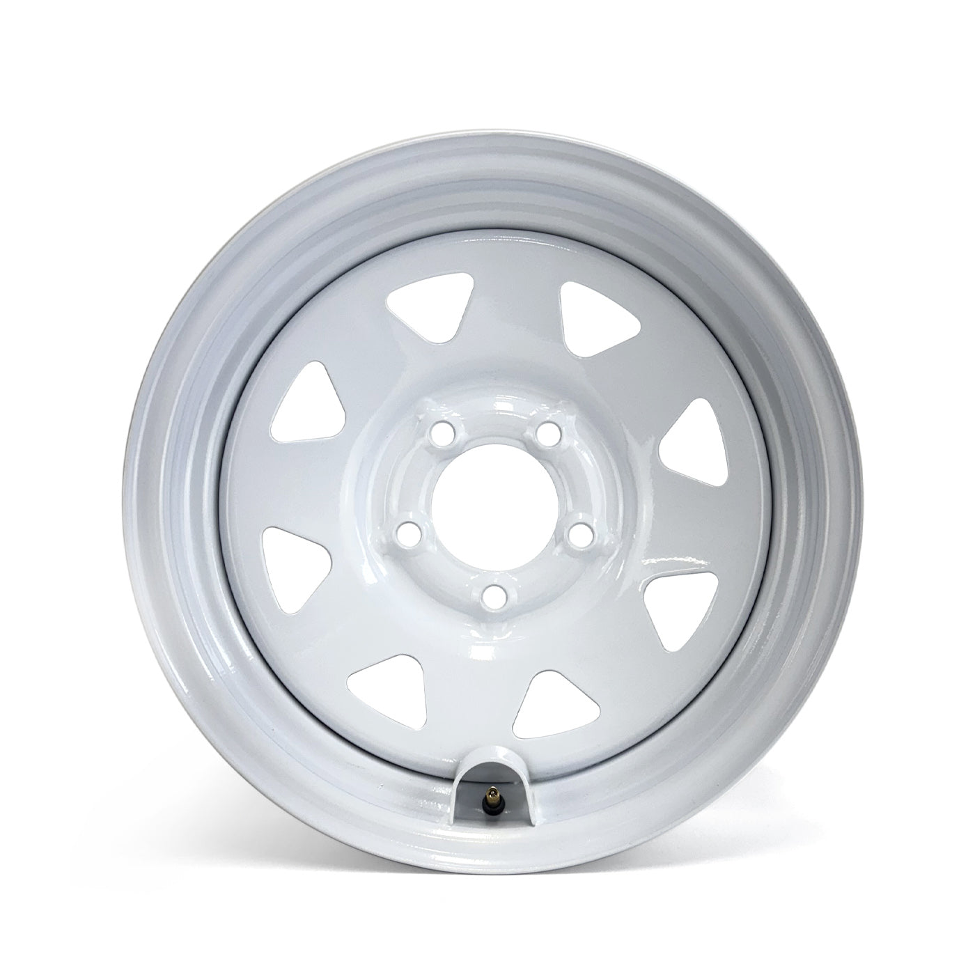 Jante 15" x 6" 5 trous 2200 lbs rally et protège-valve - RecreaShop