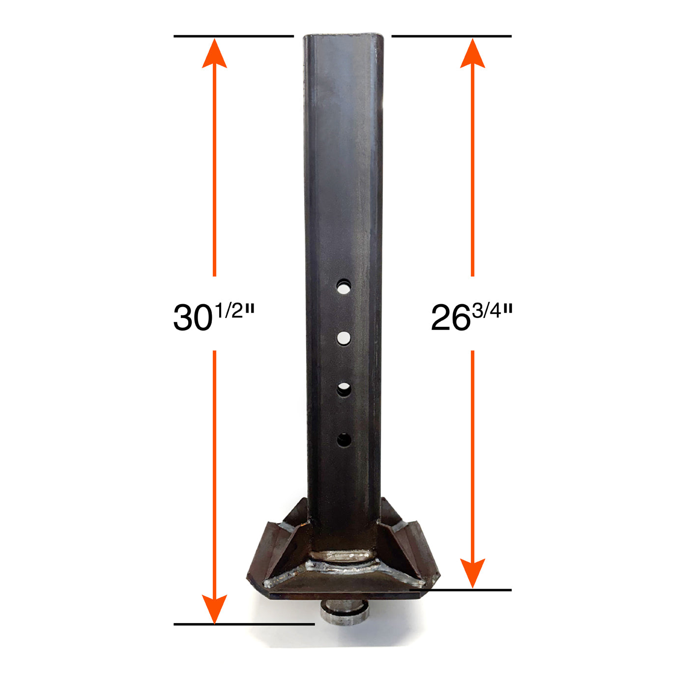 Insert de pivot sellette 40K (tube carré) pour 28863 RAM - RecreaShop