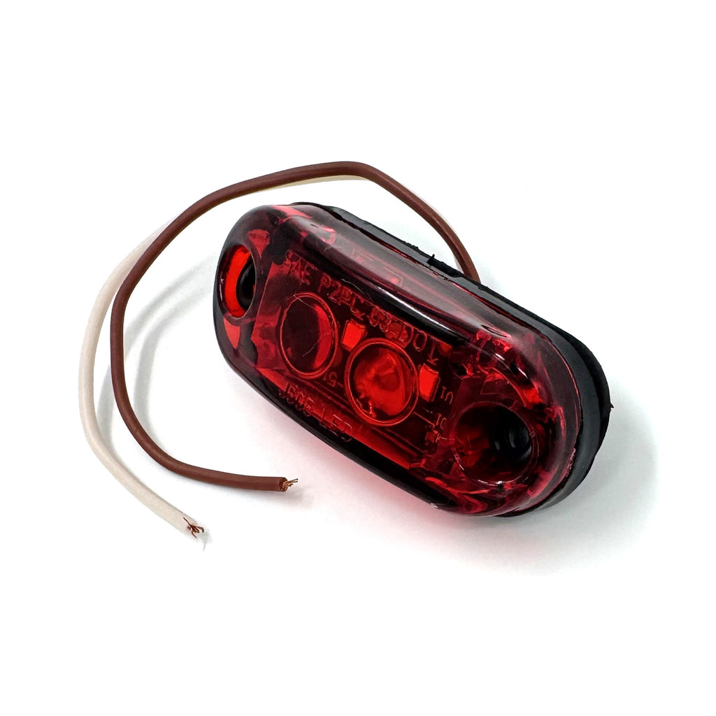 Lumière de gabarit LED 2 1/2" rouge 2 diodes - RecreaShop