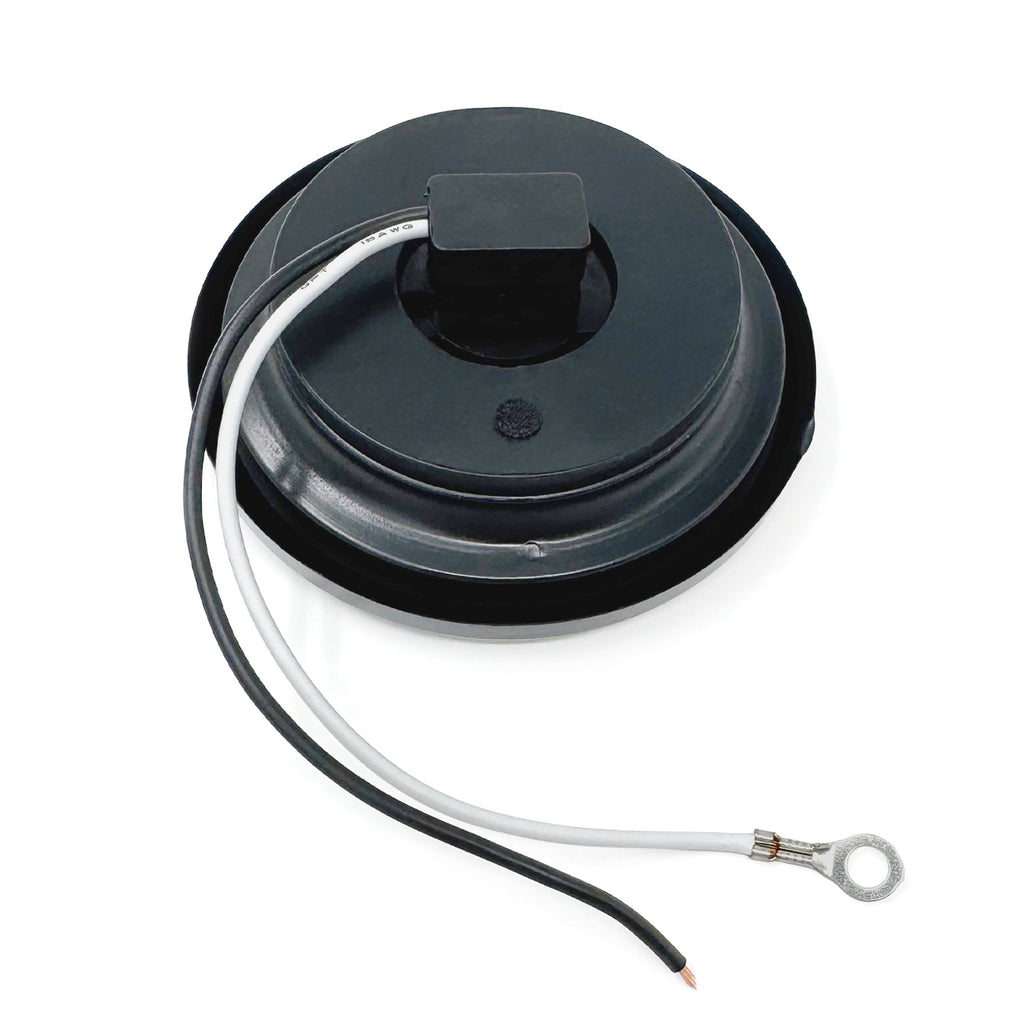 Lumière de gabarit LED 2 1/2" ambre 4 diodes avec réflecteur - RecreaShop