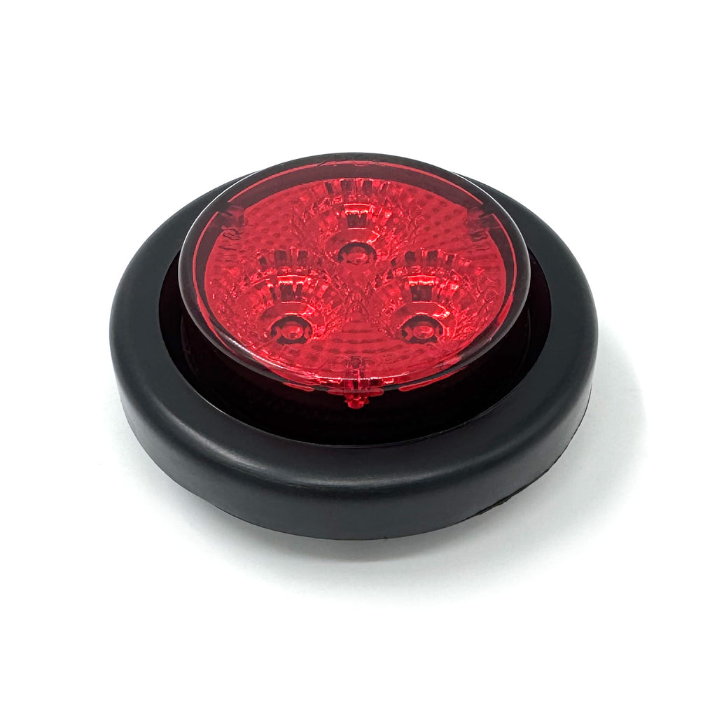 Lumière de gabarit LED 2" rouge 3 diodes avec réflecteur - RecreaShop