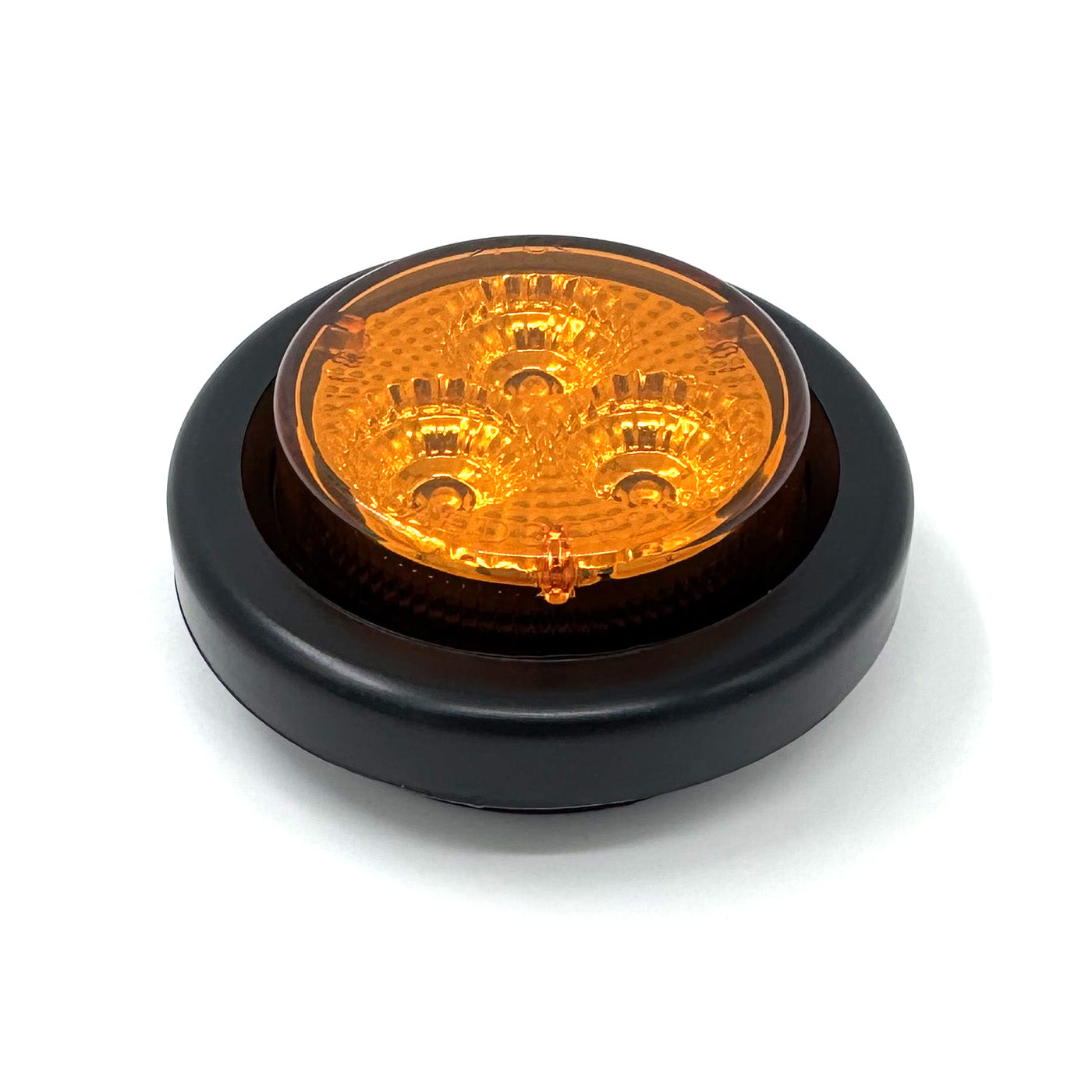 Lumière de gabarit LED 2" ambre 3 diodes avec réflecteur - RecreaShop