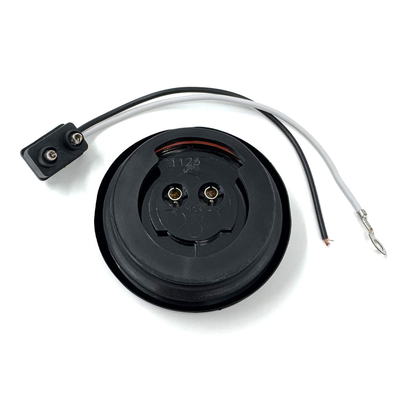 Lumière de gabarit LED 2" ambre 3 diodes avec réflecteur - RecreaShop
