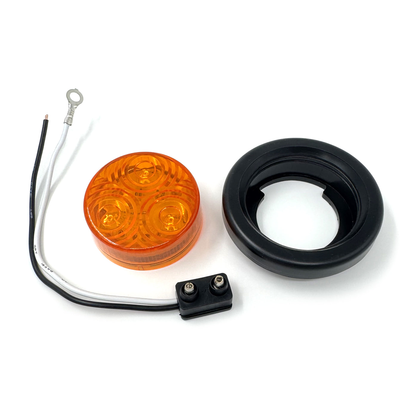 Lumière de gabarit LED 2" ambre 3 diodes - RecreaShop