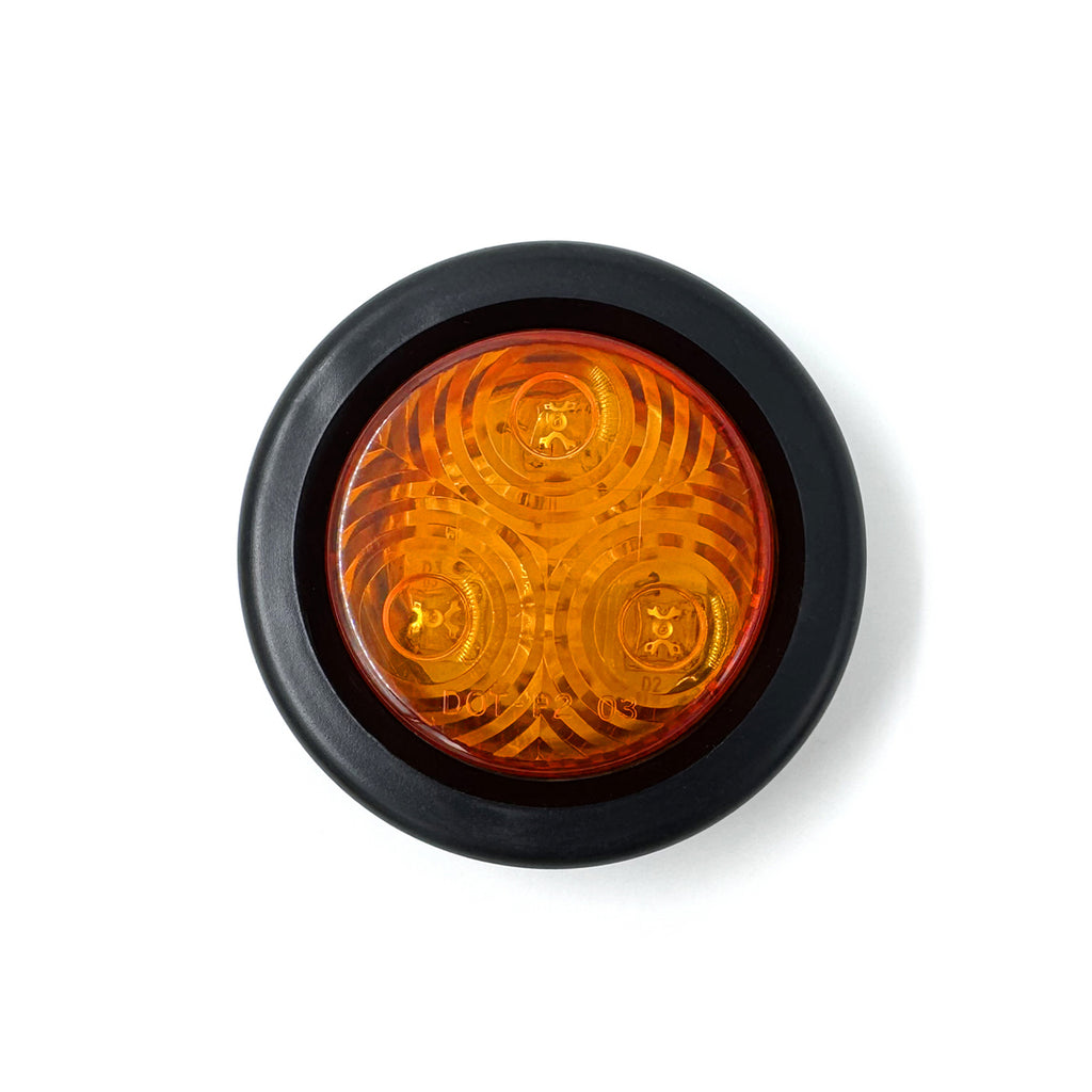 Lumière de gabarit LED 2" ambre 3 diodes - RecreaShop