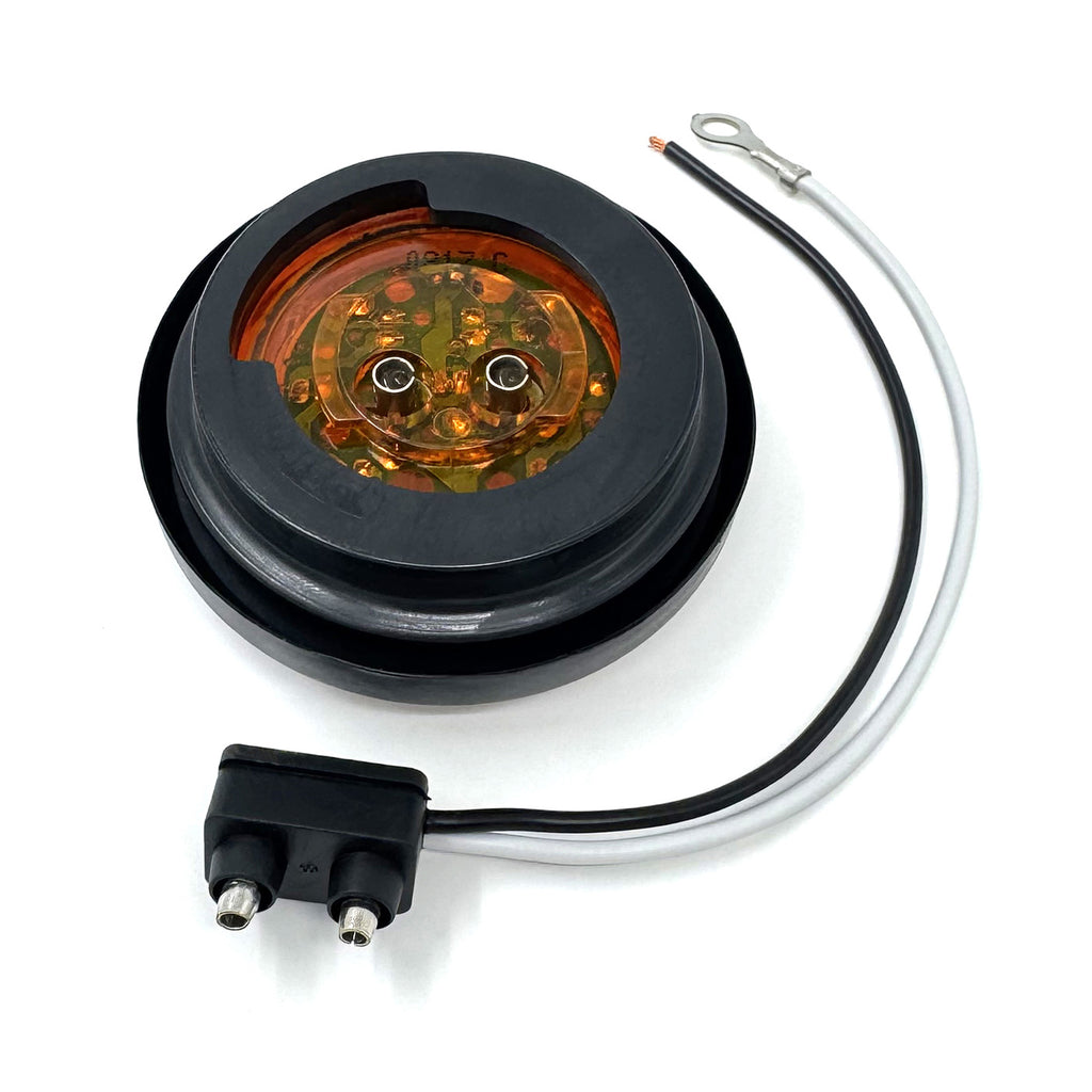 Lumière de gabarit LED 2" ambre 9 diodes - RecreaShop
