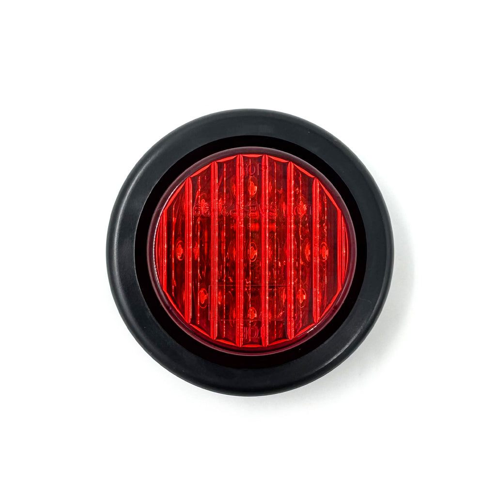 Lumière de gabarit LED 2" rouge 9 diodes - RecreaShop