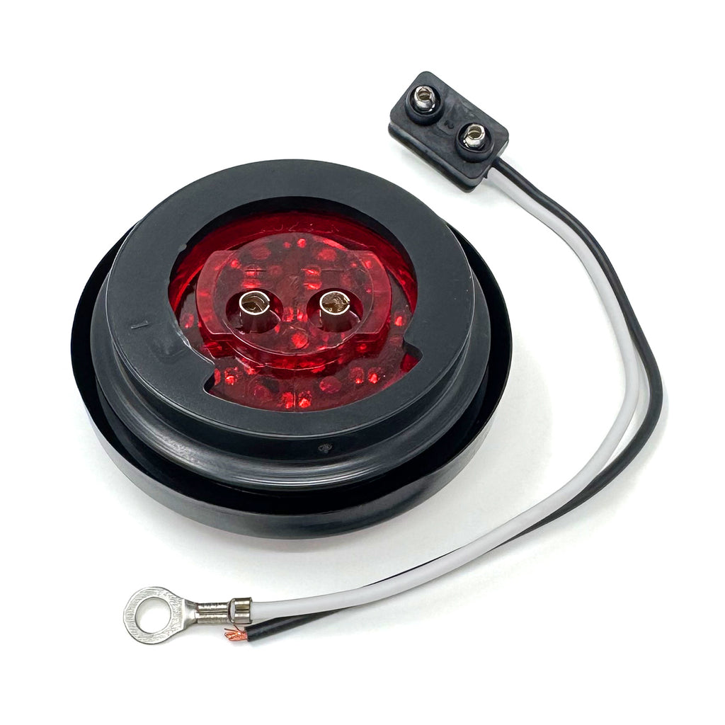 Lumière de gabarit LED 2" rouge 9 diodes - RecreaShop