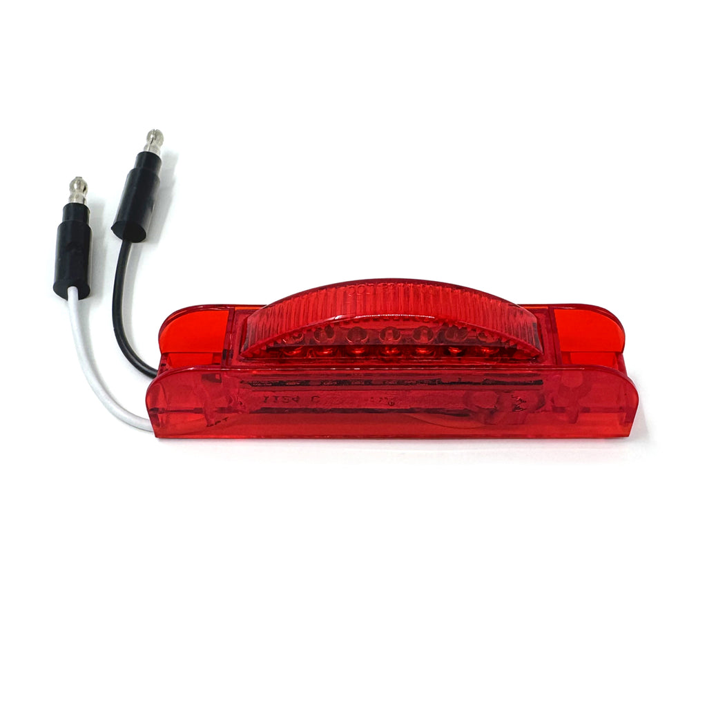 Lumière de gabarit LED 4" x 3/4" rouge 7 diodes - RecreaShop