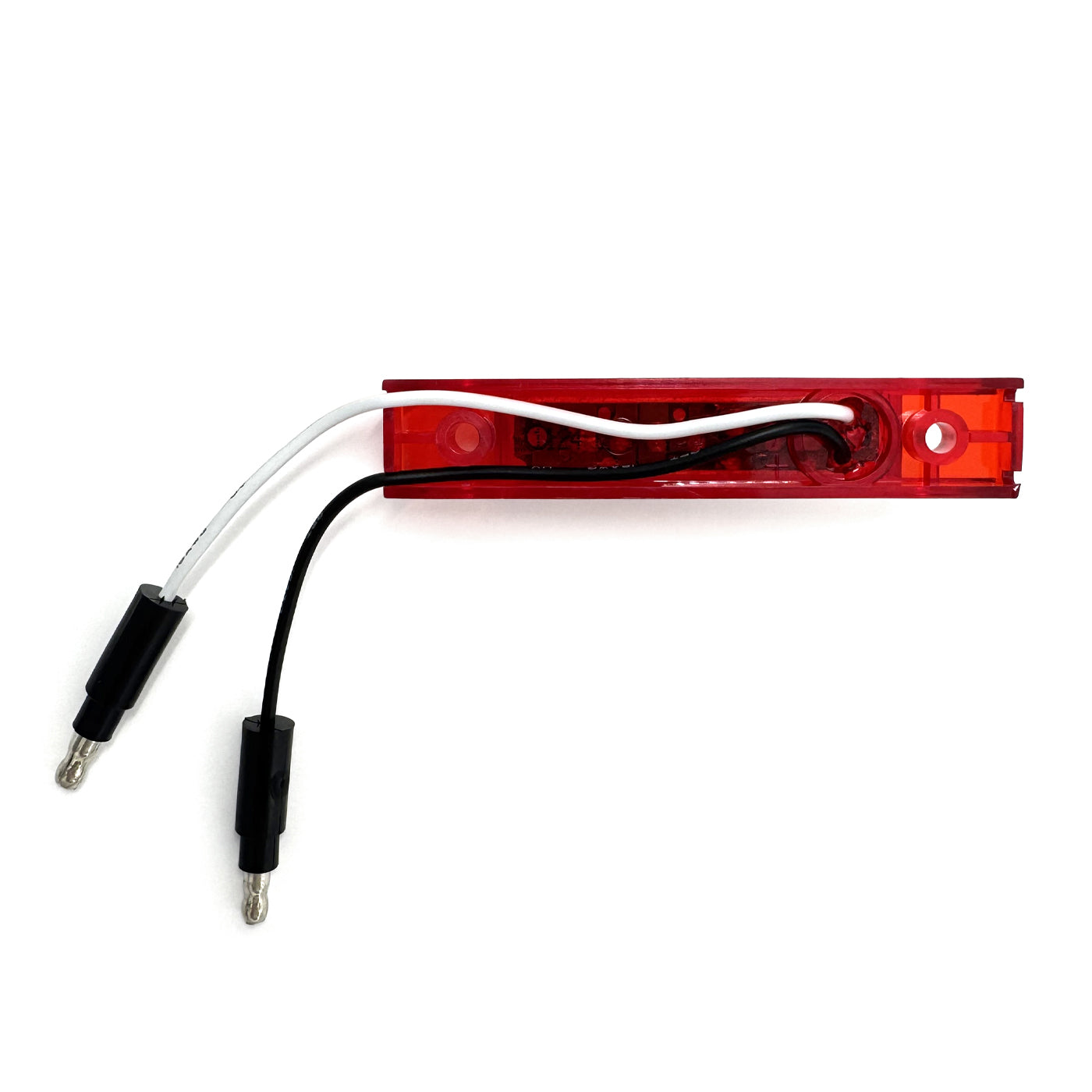 Lumière de gabarit LED 4" x 3/4" rouge 7 diodes - RecreaShop
