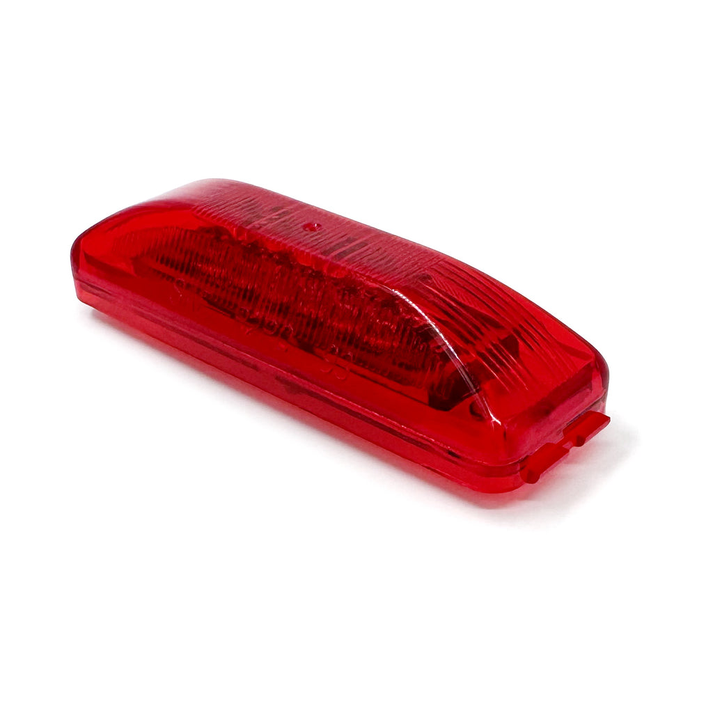 Lumière de gabarit LED 4" x 1" rouge 12 diodes - RecreaShop