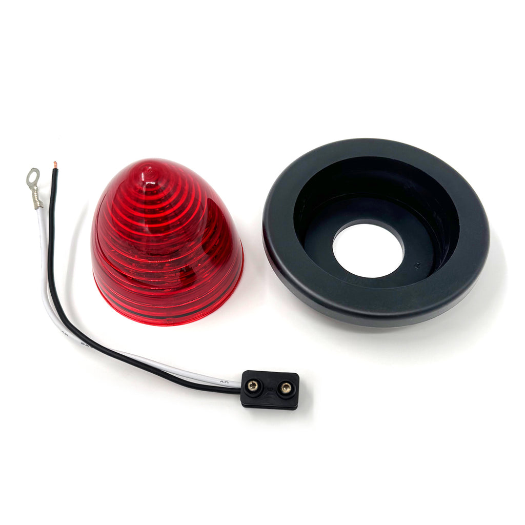 Lumière de gabarit LED 2 1/2" (ruche) rouge 13 diodes - RecreaShop