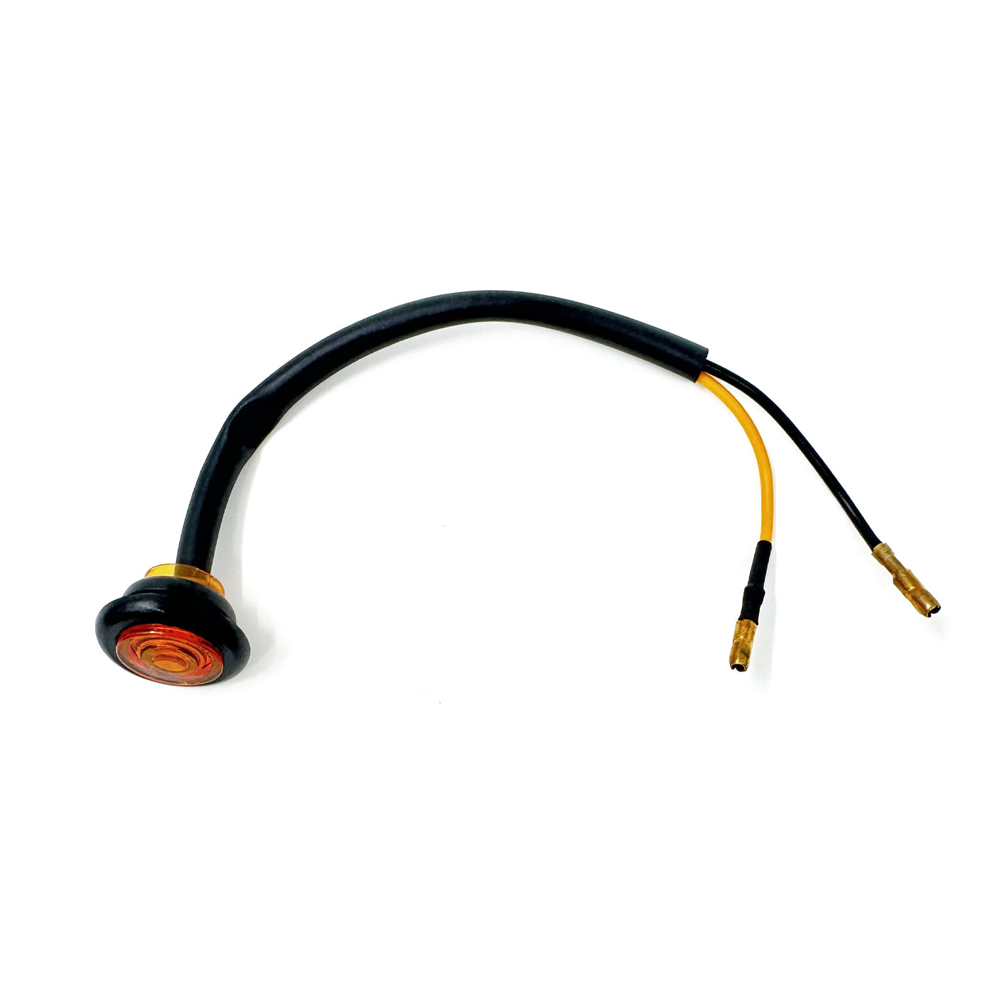 Lumière de gabarit LED 3/4" ambre à clip (fils gainés) - RecreaShop