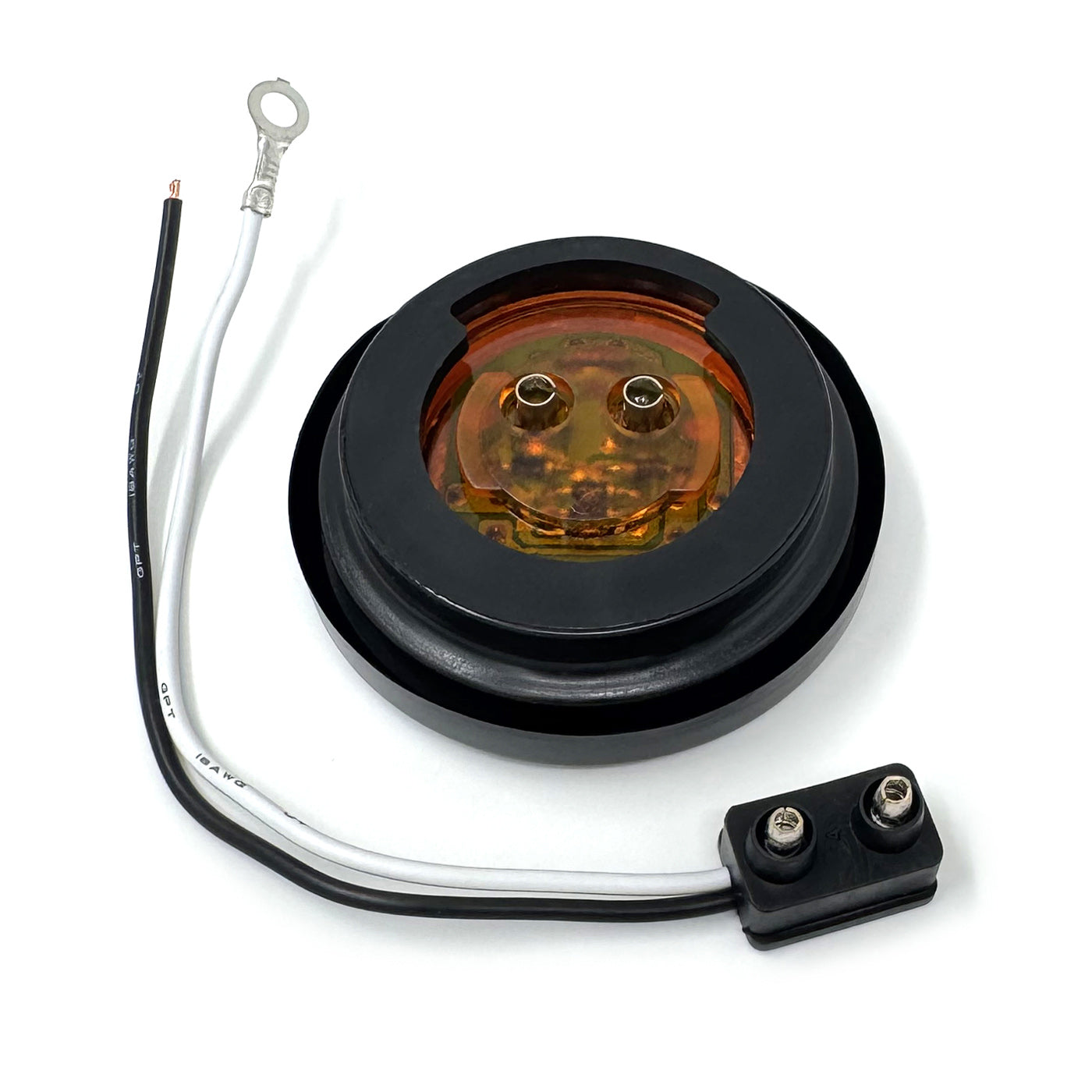Lumière de gabarit LED 2" ambre 3 diodes - RecreaShop