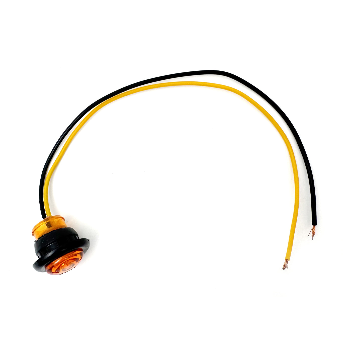 Lumière de gabarit LED 3/4" ambre à clip - RecreaShop