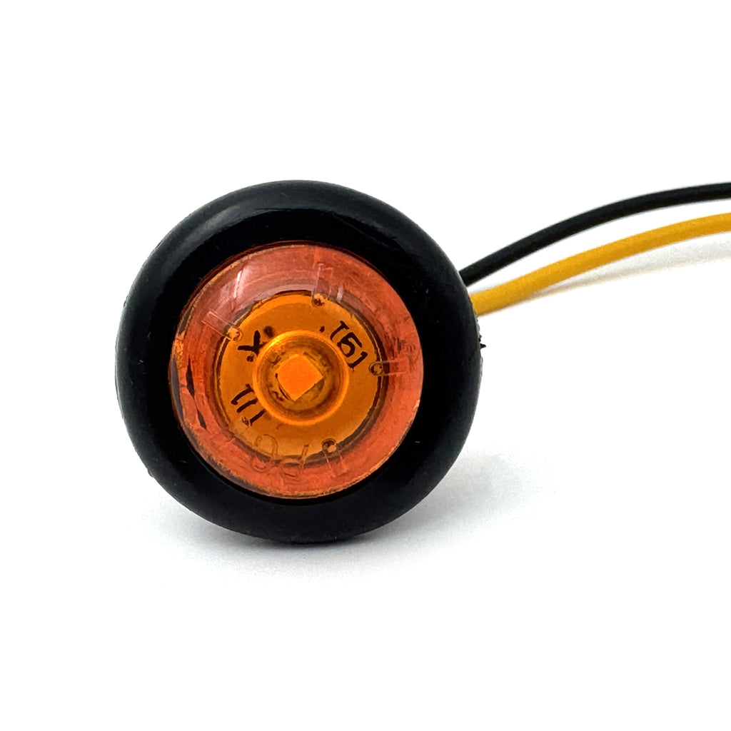 Lumière de gabarit LED 3/4" ambre à clip - RecreaShop