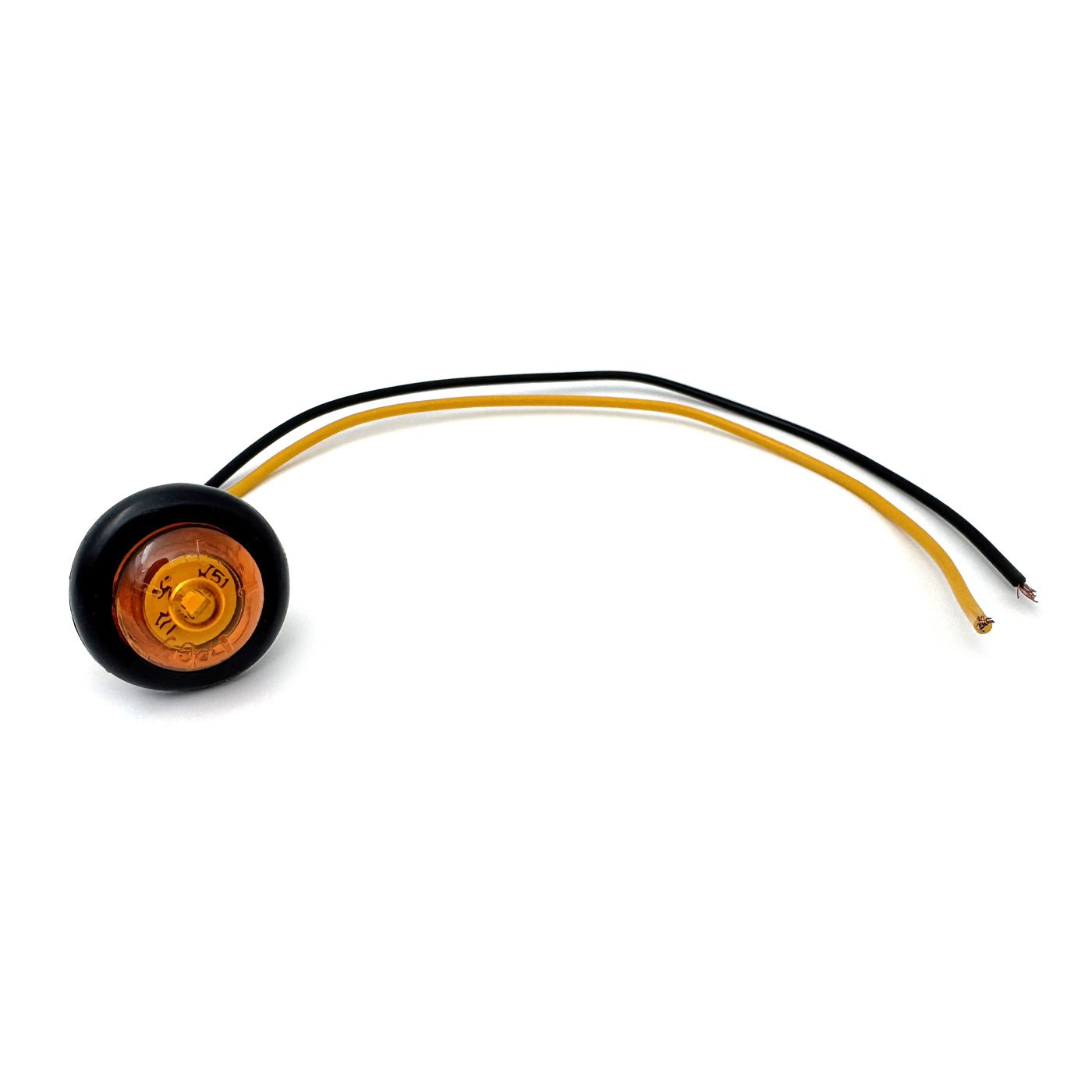 Lumière de gabarit LED 3/4" ambre à clip - RecreaShop