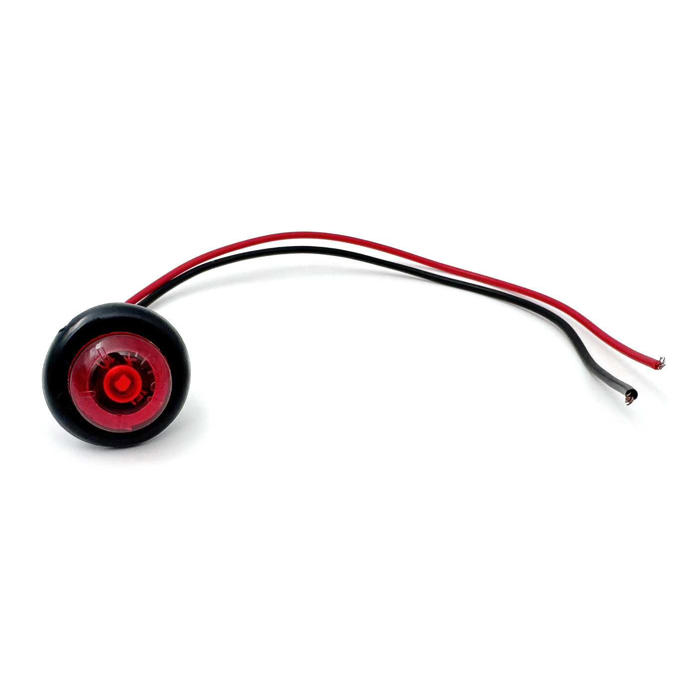 Lumière de gabarit LED 3/4" rouge à clip - RecreaShop