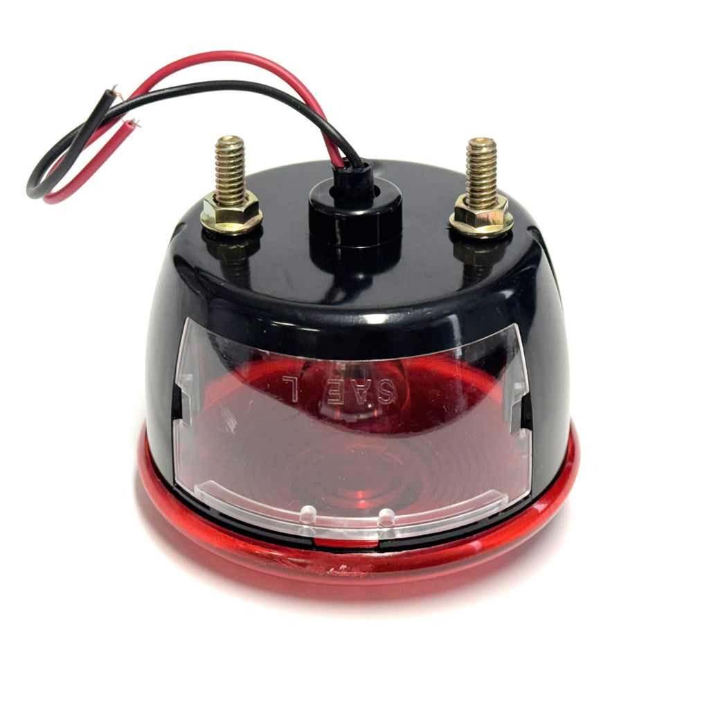 Lumière de position inc. gauche 3 3/4" rouge plastique - RecreaShop