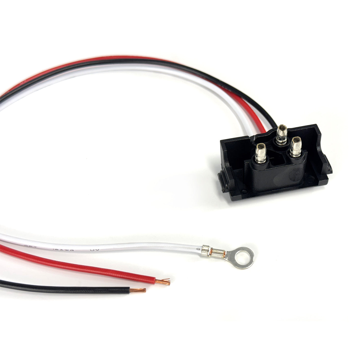 Lumière de position LED 4" rouge 10 diodes (connexion 90°) - RecreaShop