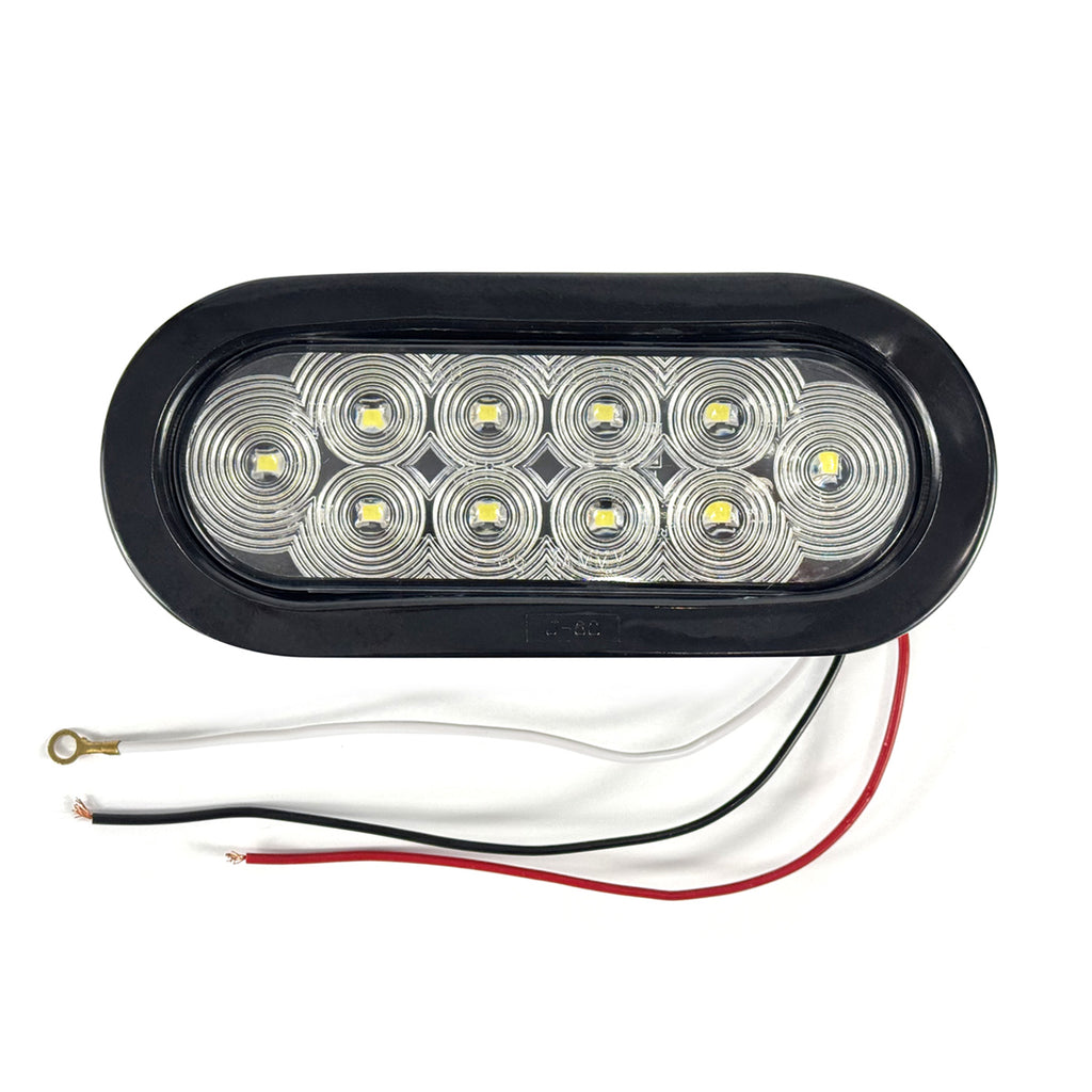 Lumière de recul LED 6 1/2" x 2 1/4" claire 10 diodes - RecreaShop
