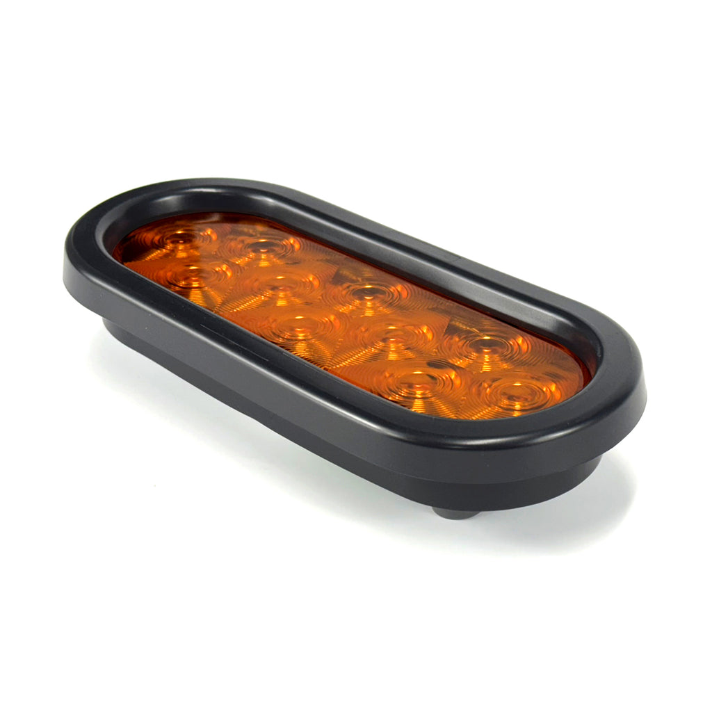 Lumière de position LED 6 1/2" x 2 1/4" ambre 10 diodes - RecreaShop