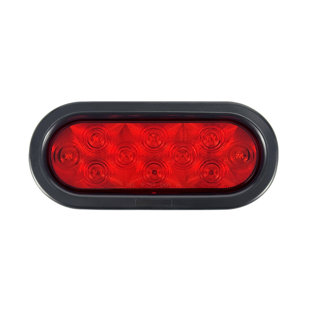 Lumière de position LED 6 1/2" x 2 1/4" rouge 10 diodes - RecreaShop