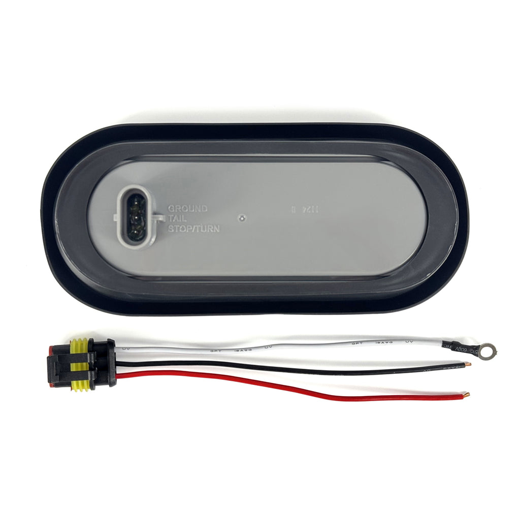 Lumière de position LED 6 1/2" x 2 1/4" rouge 10 diodes - RecreaShop