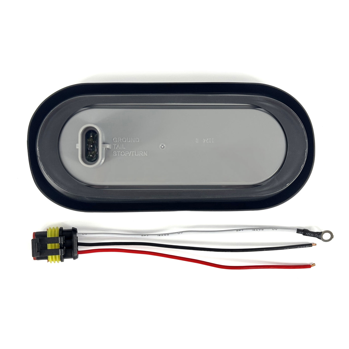 Lumière de position LED 6 1/2" x 2 1/4" rouge 10 diodes - RecreaShop