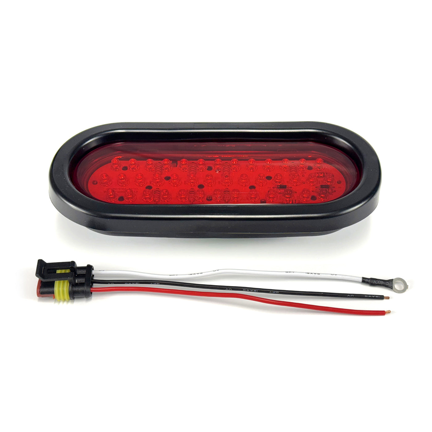 Lumière de position LED 6 1/2" x 2 1/4" rouge 40 diodes - RecreaShop