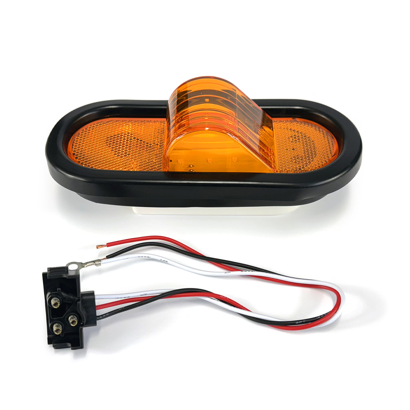Lumière de position LED 6 1/2" x 2 1/4" ambre 15 diodes - RecreaShop
