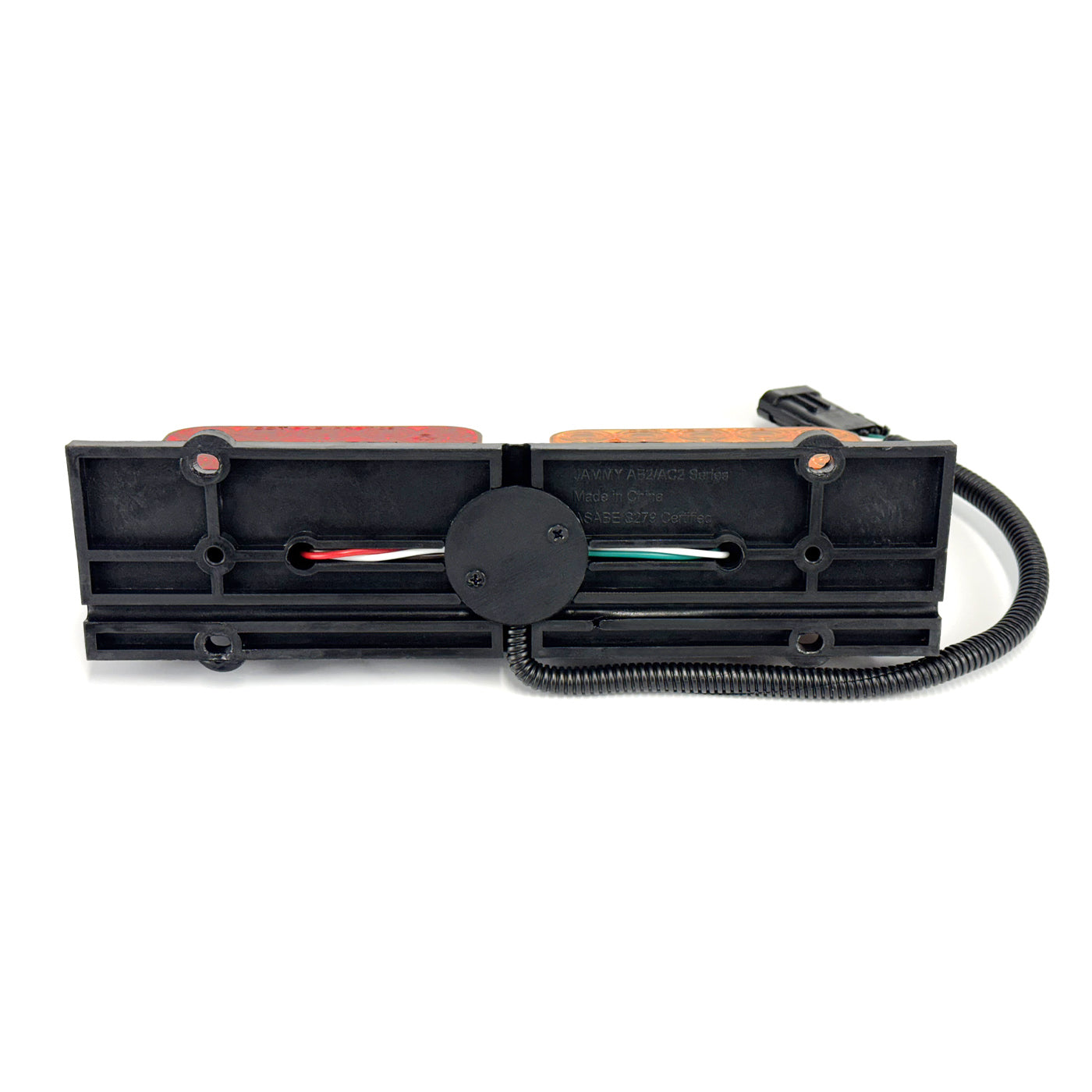 Lumière de position LED droite 2 faces 11 5/8" x 2 7/8" x 4 1/2" ambre et rouge - RecreaShop