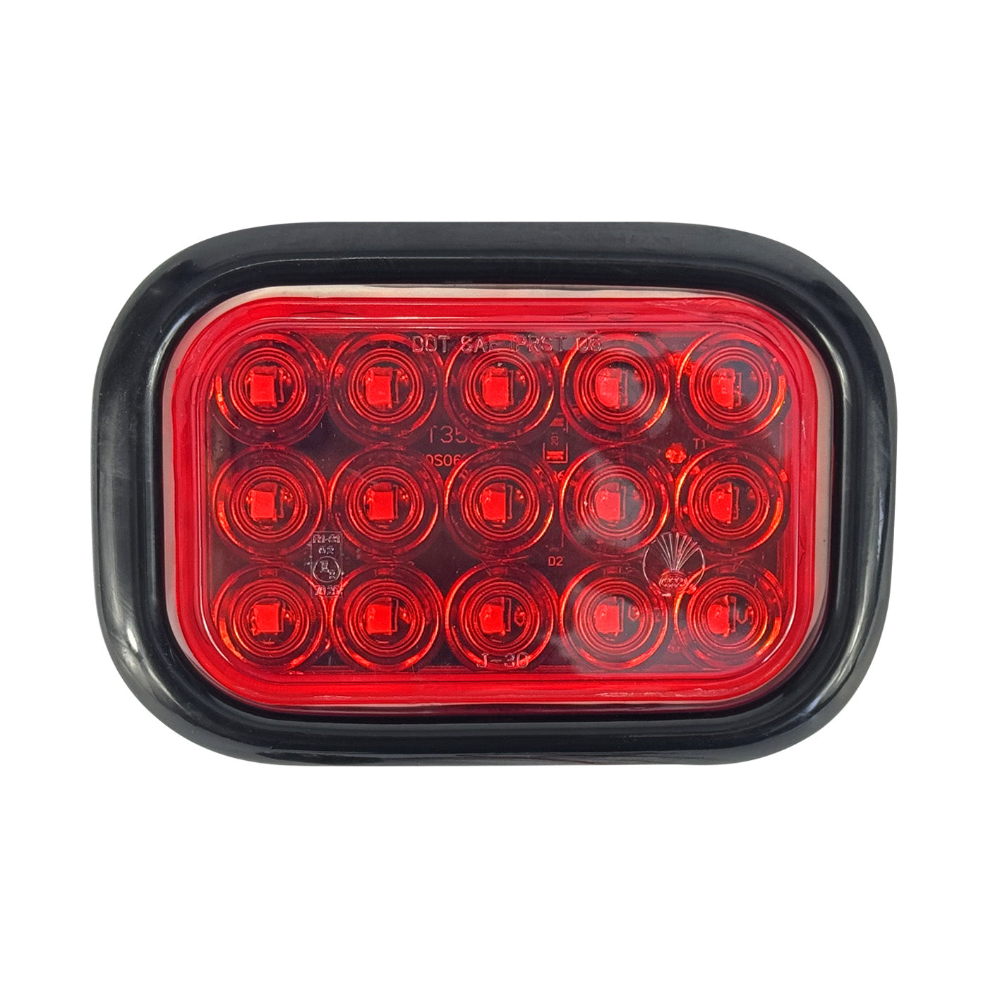 Lumière de position LED 3" x 5" rouge 15 diodes - RecreaShop