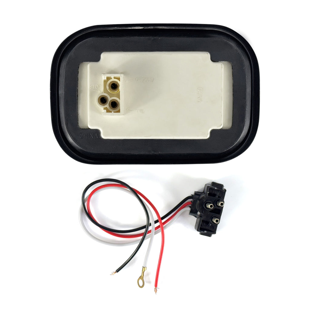 Lumière de position LED 3" x 5" rouge 15 diodes - RecreaShop