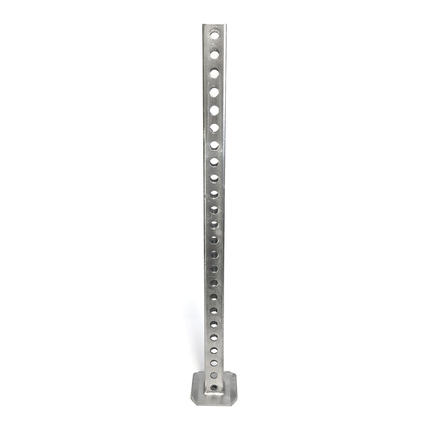 Pied stabilisateur 36" tube carré galvanisé 2" base 5" x 5" - RecreaShop