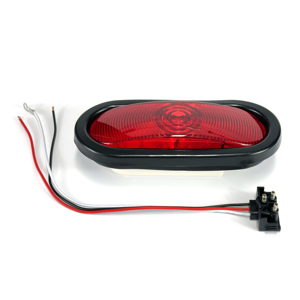 Lumière de position inc. 6 1/2" x 2 1/4" rouge - RecreaShop