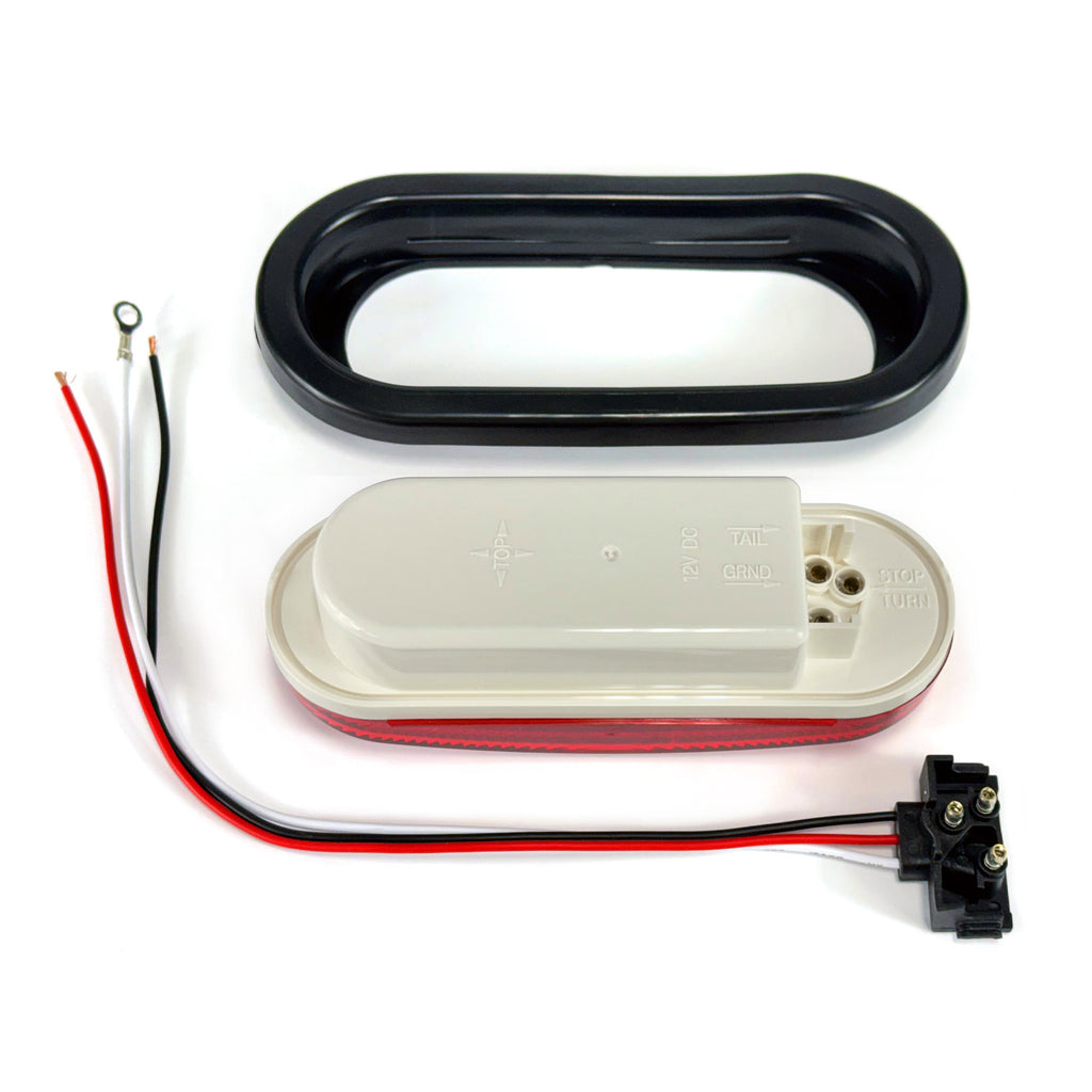Lumière de position inc. 6 1/2" x 2 1/4" rouge - RecreaShop