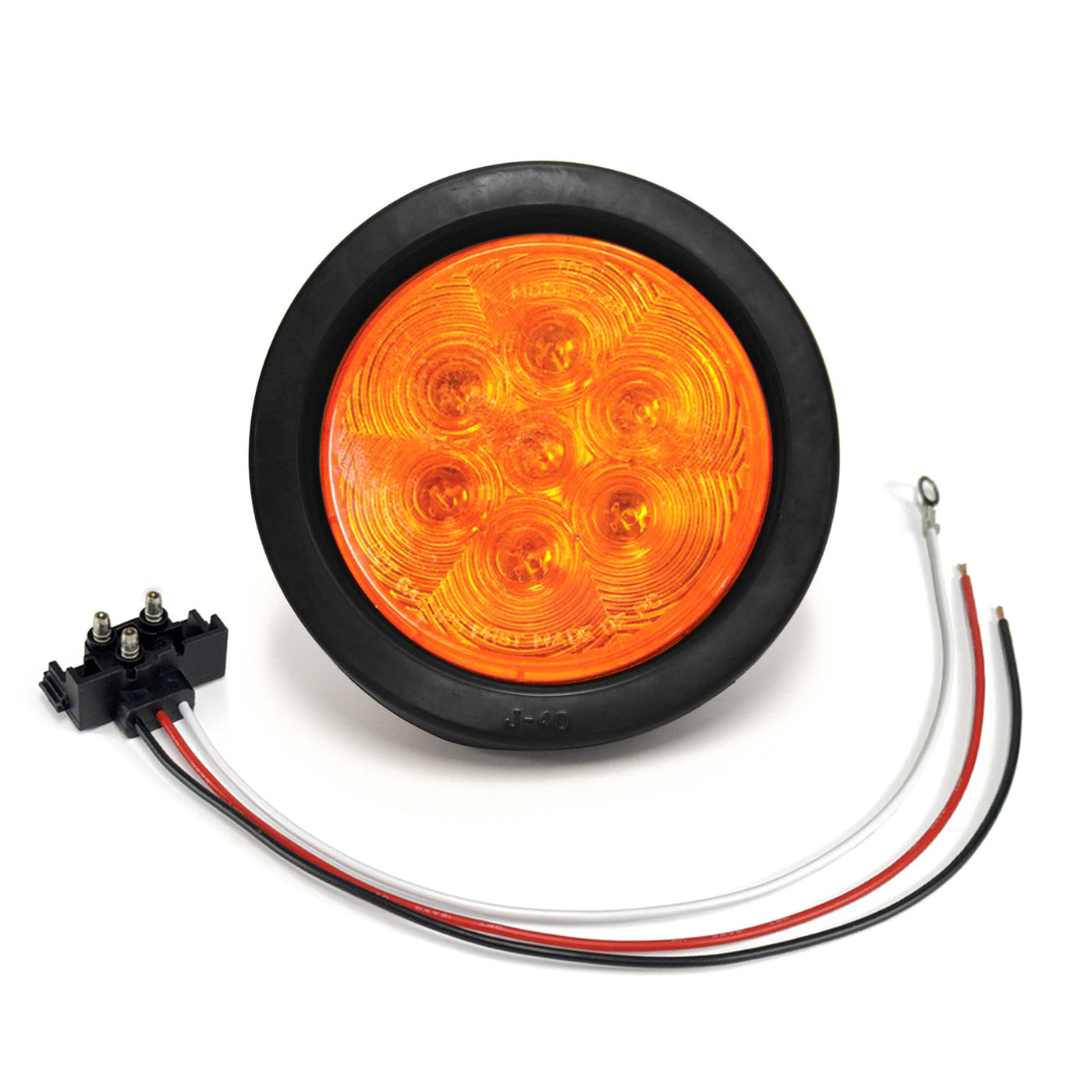 Lumière de position LED 4" ambre 7 diodes - RecreaShop
